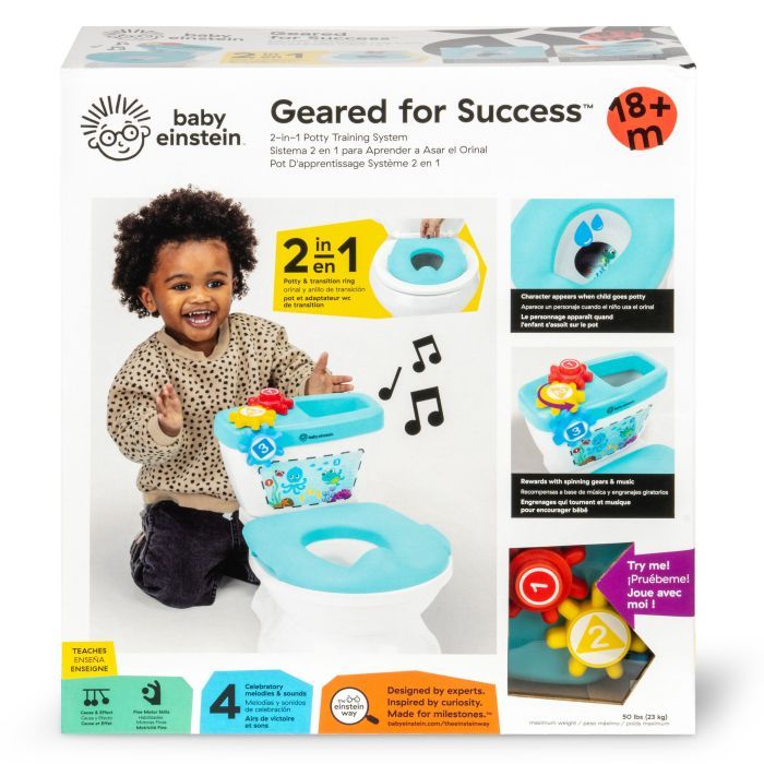 Горщик Baby Einstein Geared for Success 2 в 1 унітаз (17087) зображення 2