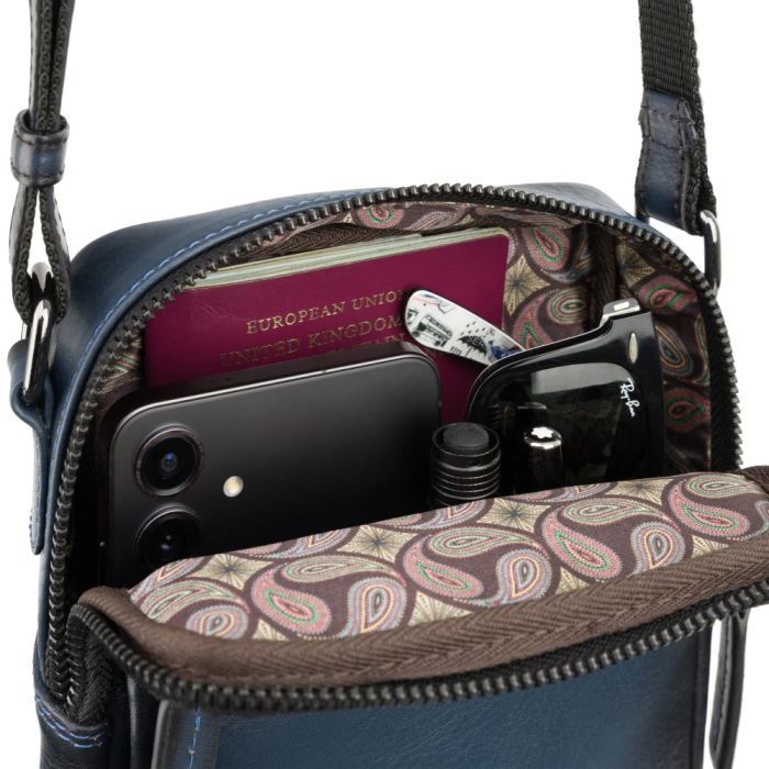 Сумка Visconti AT43 Gianni Burnish Blue (AT43 B/BLUE) изображение 7