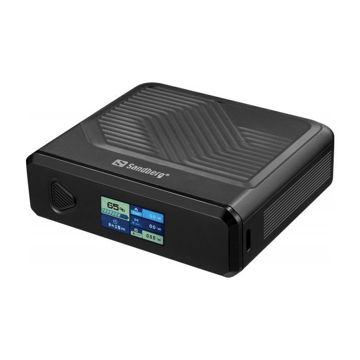 Батарея універсальна Sandberg 20000mAh Travel PD/100W, QC/3.0, QI 15W, Power-Through (421-25)