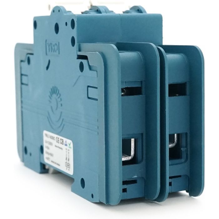 Автоматичний вимикач YRO YRL7-63DC/600 2P 32A зображення 2