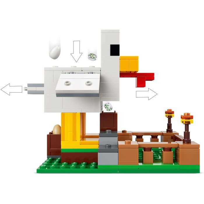 Конструктор LEGO Minecraft Куриная ферма (21585) изображение 5