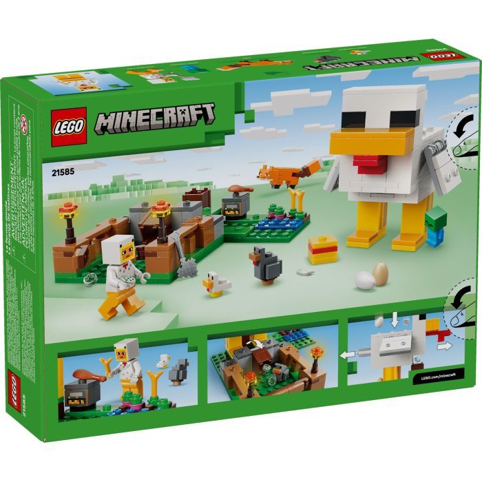Конструктор LEGO Minecraft Куриная ферма (21585) изображение 8