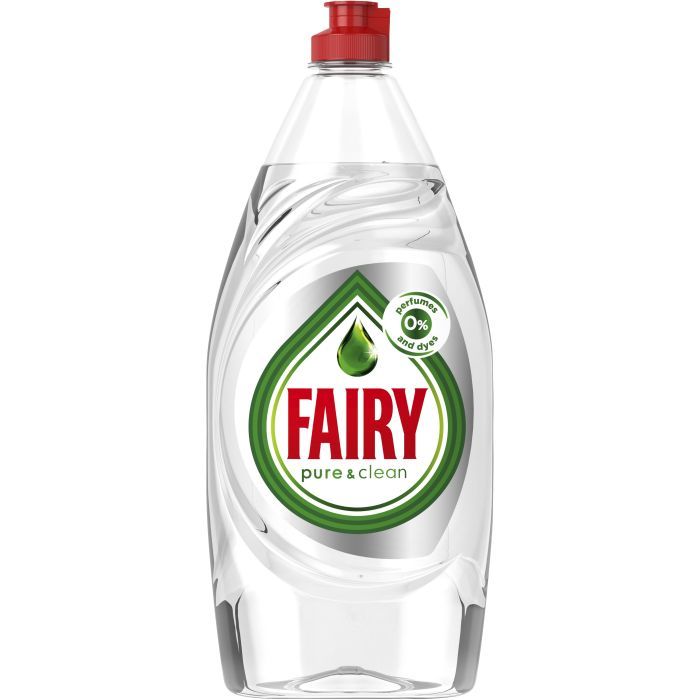 Средство для ручного мытья посуды Fairy Pure & Clean 900 мл (8006530111522)