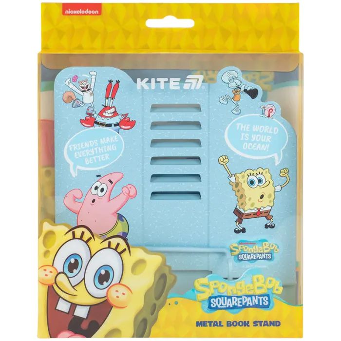 Підставка для книг Kite Sponge Bob, металева (SB25-390) зображення 3