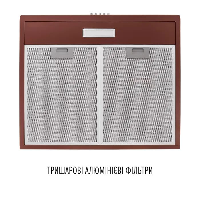 Вытяжка кухонная Perfelli CLIO 6 DM MARRONE изображение 6