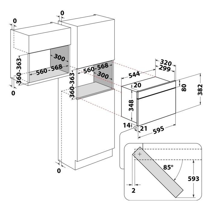 Микроволновая печь Whirlpool WMN14BB изображение 7