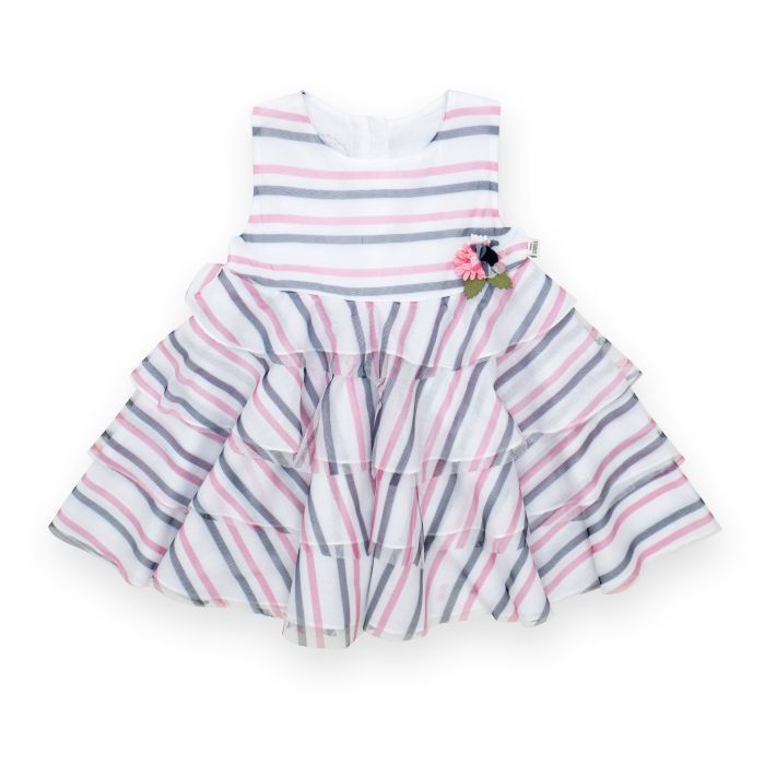 Плаття дитяче Tongs з оборками (4649-86G-pink)