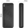 Батарея универсальная EMOS 20000mAh AlphaQ3, 22.5W, black (B0572B) изображение 8