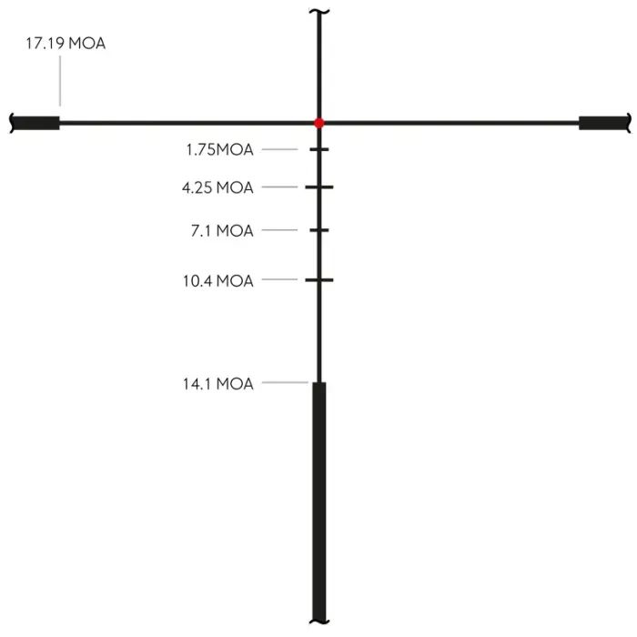 Оптичний приціл Hawke Endurance FD 2-12x50 сітка LR2 з підсвічуванням (16415) зображення 5