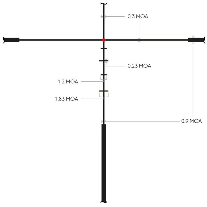 Оптичний приціл Hawke Endurance FD 2-12x50 сітка LR2 з підсвічуванням (16415) зображення 6