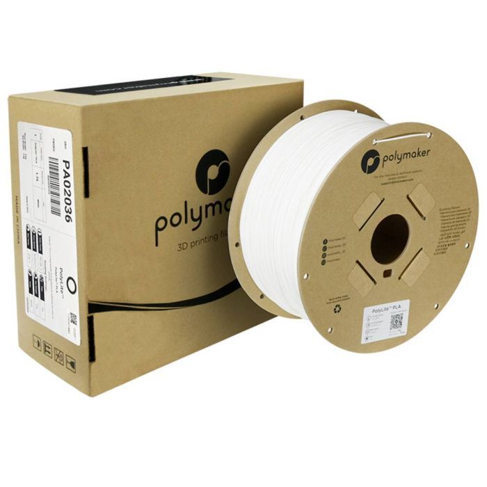 Пластик для 3D-принтера Polymaker PLA POLYLITE 1,75mm 3kg GREY (PA02035) зображення 2