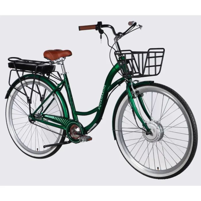 Електровелосипед Dorozhnik 28" eAQUAMARINE BH рама-19" 36B 13А*г 500Вт 2026 зелений (ELB-D-28-136) зображення 2