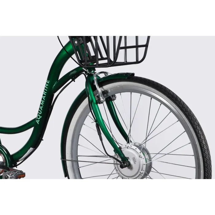 Електровелосипед Dorozhnik 28" eAQUAMARINE BH рама-19" 36B 13А*г 500Вт 2026 зелений (ELB-D-28-136) зображення 4