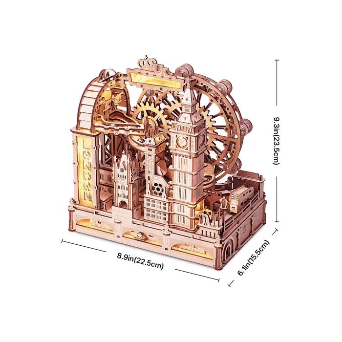 Конструктор Robotime Rokr деревянный 3D Marble Travel Лондон (EGB01) изображение 2