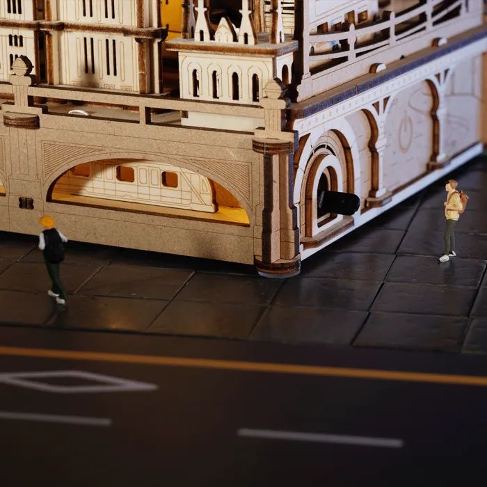 Конструктор Robotime Rokr деревянный 3D Marble Travel Лондон (EGB01) изображение 5