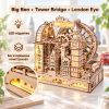 Конструктор Robotime Rokr дерев'яний 3D Marble Travel Лондон (EGB01) зображення 9