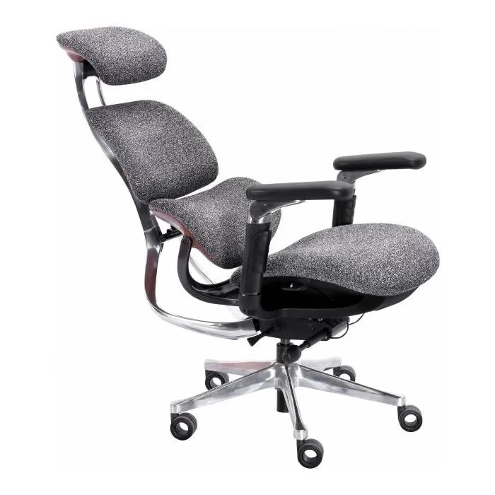 Кресло игровое GT Racer X-819 Gray (X-819 Fabric Wood Gray) изображение 3