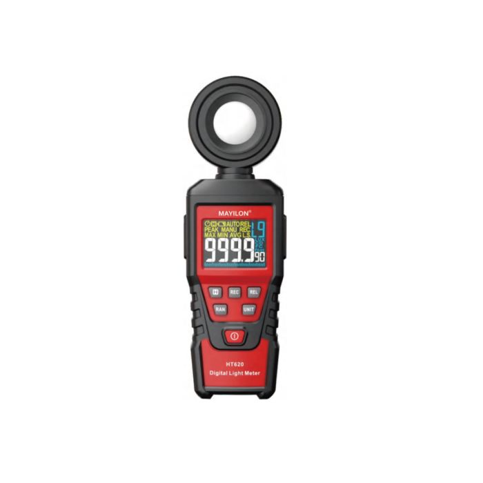 Измеритель освещенности Mayilon HT-620. Lux (0-100000 лк), Fc (0-100000 фут-кандел) (HT-620)