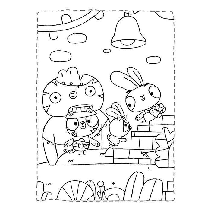 Книга Пригодницькі розмальовки. Хоробрі Зайці Вперед до розваг Ранок (9789667514136) изображение 3