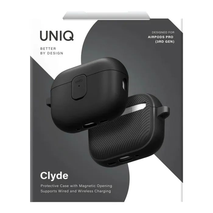 Чехол для наушников Uniq Clyde для AirPods Pro 3 gen Grey (8886463696996) изображение 6