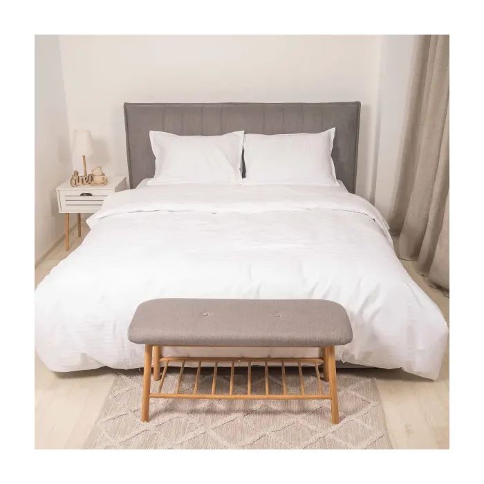 Постільна білизна Tiare Сатин Страйп White сімейний (White_Stripe_sm)