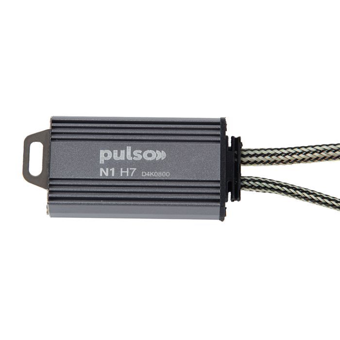 Автолампа PULSO LED-chips OEM PHILIPS Flip chip/9-16V/2*70W/8500Lm/6500K (N1-H7) изображение 6