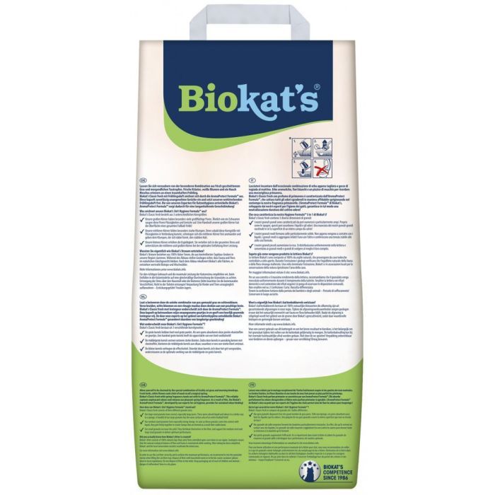 Наполнитель для туалета Biokat's Fresh 3in1 бентонитовый (0.1 – 5 мм) 10 л (4002064614212) изображение 2