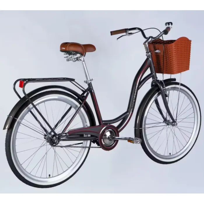 Велосипед Dorozhnik 26" AQUAMARINE BH рама-17" ST 2026 сірий (OPS-D-26-361) зображення 3