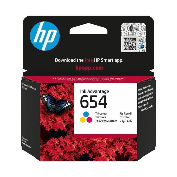 Картридж HP DJ No.654 color (7FP38UE)