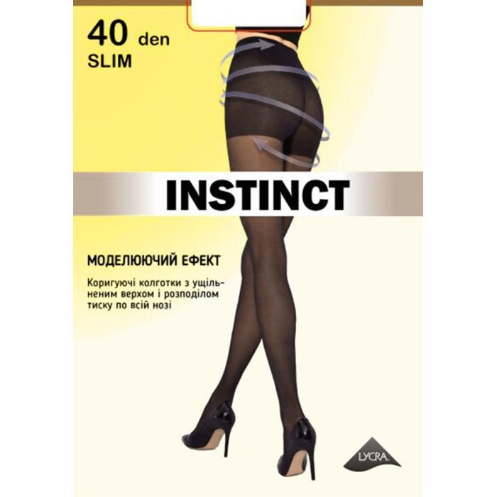 Колготы Instinct Slim 40 Den Nero - 2 (4823121007514)