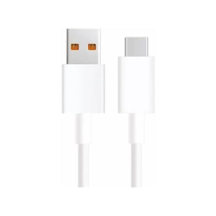 Дата кабель USB AM to USB-C 1.0m 6A white Xiaomi (950498) изображение 2