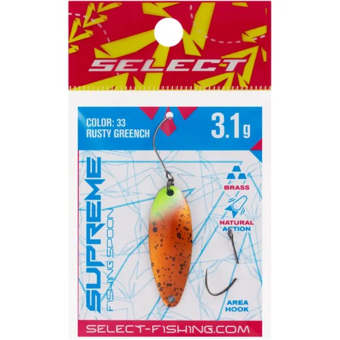 Блешня Select Supreme 3.1g 34mm 20 Dark Blinker (1870.80.78) зображення 2