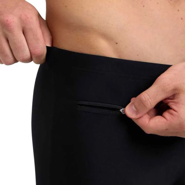 Плавки Arena Zip Swim Short 006159-500 чорний 90 (3468336881026) изображение 4