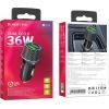 Зарядний пристрій BOROFONE 2xUSB QC3.0 36W car adapter black (6941991101205) зображення 5