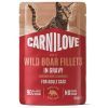 Влажный корм для кошек Carnilove Gravy Wild Boar with Chamomile 85 г (8595602584673)