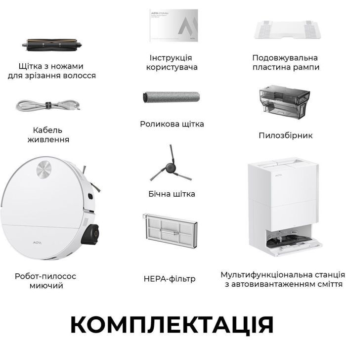 Пылесос MOVA S70 Pro Roller White (RLZ11HE-Wh) изображение 6