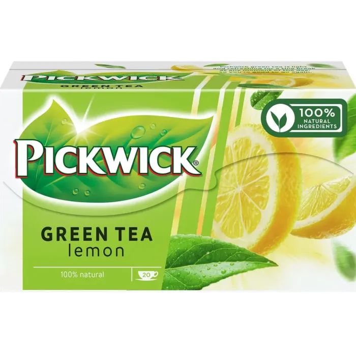 Чай Pickwick зелений з лемонграсом та цедрою лимона 20х2 г (8711000684191) зображення 2