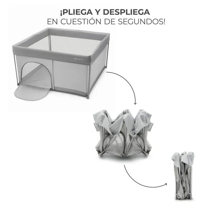 Дитячий манеж Kinderkraft Ziki Grey (5902533927623) зображення 6