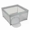 Дитячий манеж Kinderkraft Ziki Grey (5902533927623)