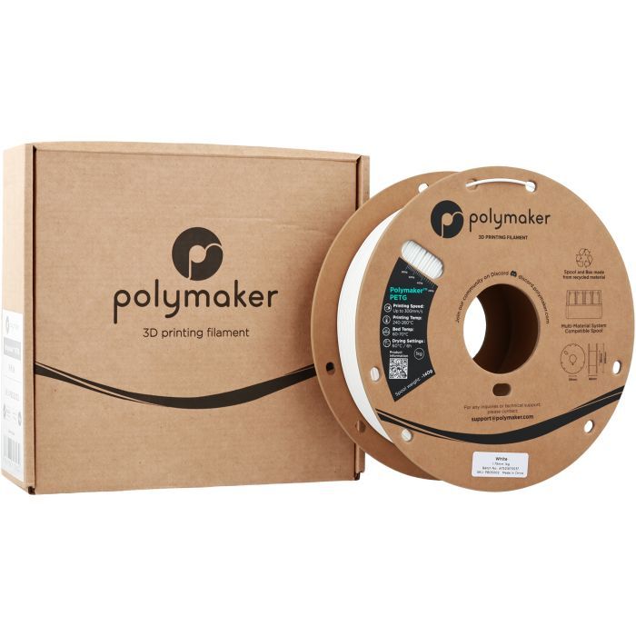 Пластик для 3D-принтера Polymaker PETG 1,75mm 1kg DARK GREY (PB05008) зображення 3