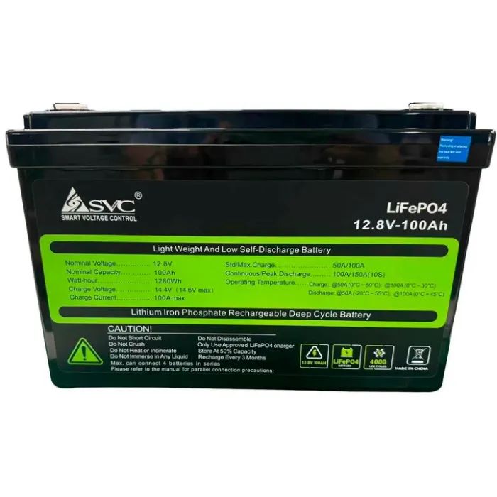 Источник бесперебойного питания SVC XL-1200 1200VA/1000W+LiFePO4 12.8V 100Ah (XL-1200+12.8V 100Ah) изображение 6