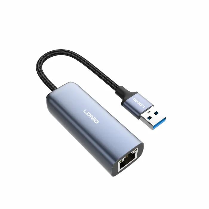 Перехідник USB AM to RJ45 Ethernet 1000Mbps LDNIO (RJ-01U) зображення 4
