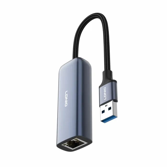 Перехідник USB AM to RJ45 Ethernet 1000Mbps LDNIO (RJ-01U) зображення 5