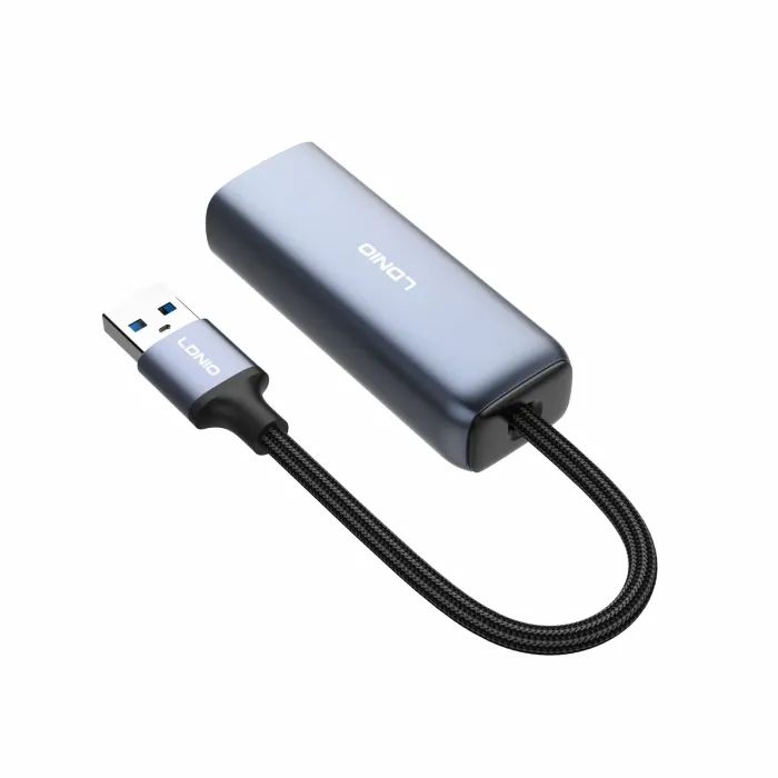 Перехідник USB AM to RJ45 Ethernet 1000Mbps LDNIO (RJ-01U) зображення 6