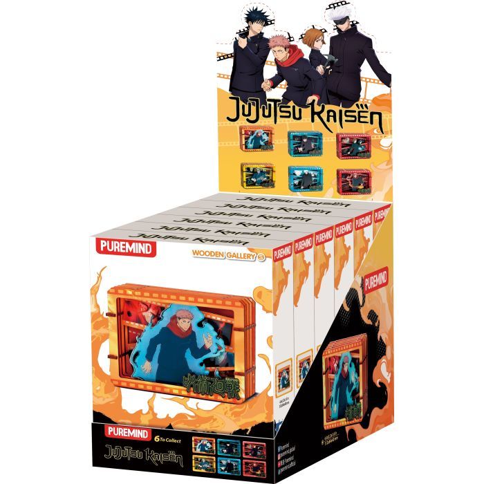 Пазл Puremind 3D Jujutsu Kaisen Wooden Gallery-S Film Frame (2755) изображение 9