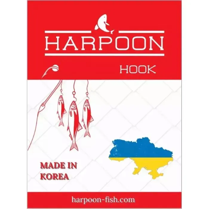 Крючок Harpoon CAT No.2/0 5шт (7407000015851)