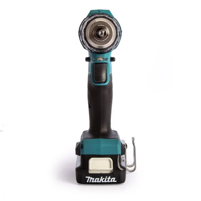 Шуруповерт Makita DF332DWYE, 10.8V, АКБ 2x1.5Ah, 21·35Нм, 0-450·0-1500об/хв, ЗП, кейс, 0.86кг (DF332DWYE) зображення 6