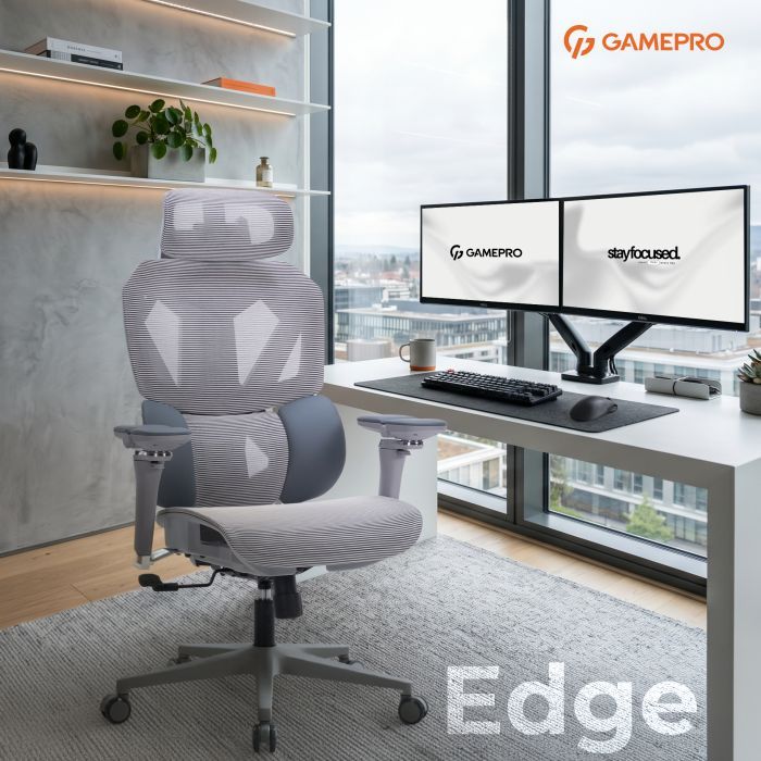 Крісло ігрове GamePro EDGE GC820MB Black (GC820MB) зображення 8
