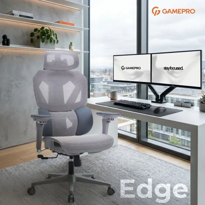 Крісло ігрове GamePro EDGE GC820MG Grey (GC820MG) зображення 8