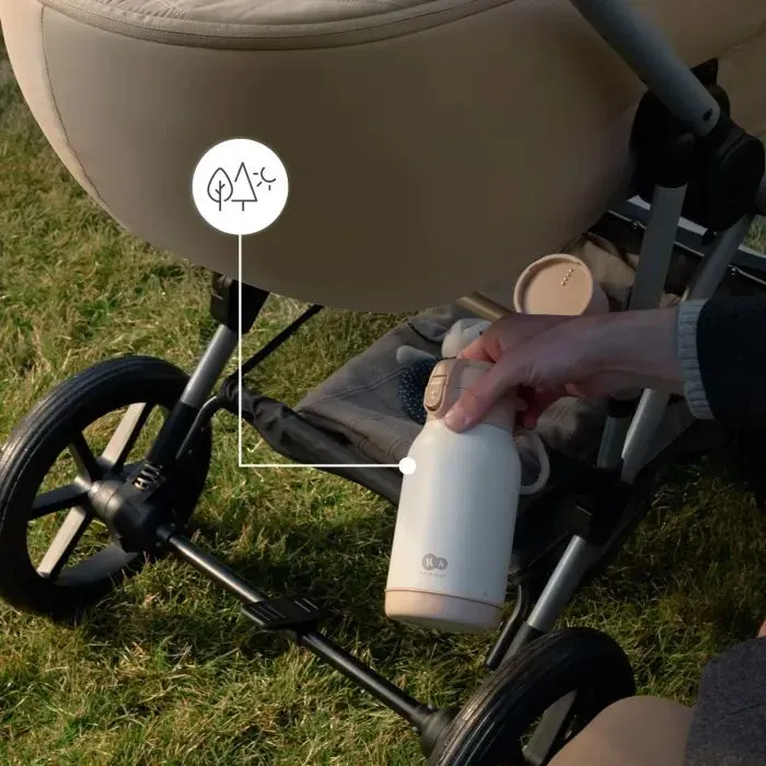 Підігрівач Kinderkraft Gaja 2-в-1 Beige портативний для молока і термос (KEGAJA00BEG0000) (5902533931385) зображення 12